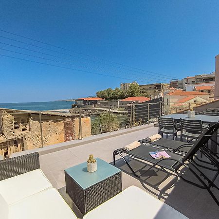 Charming Old Tannery House With Spacious Veranda And Stunning Sea View! Chania  Bagian luar foto