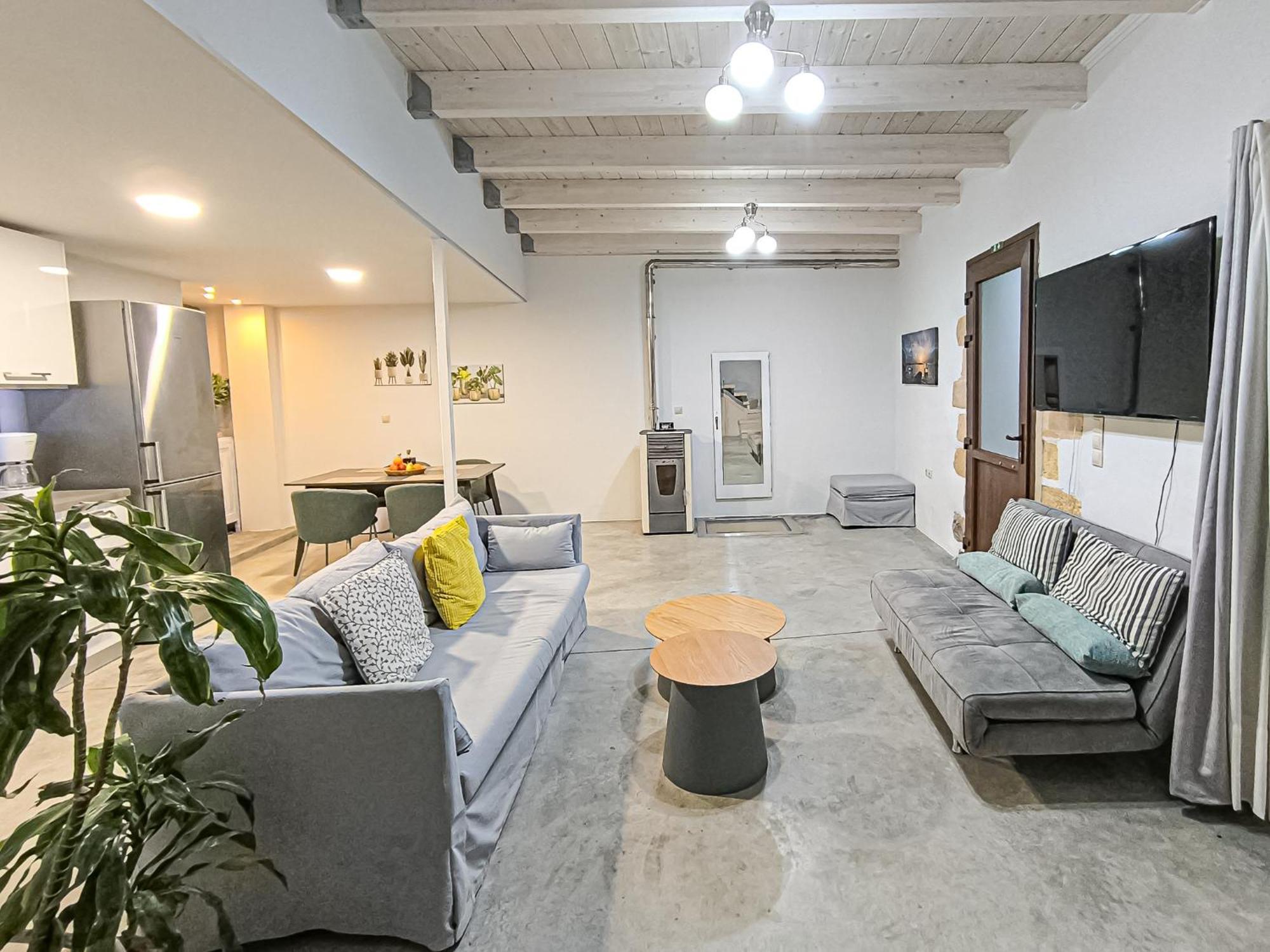 Charming Old Tannery House With Spacious Veranda And Stunning Sea View! Chania  Bagian luar foto