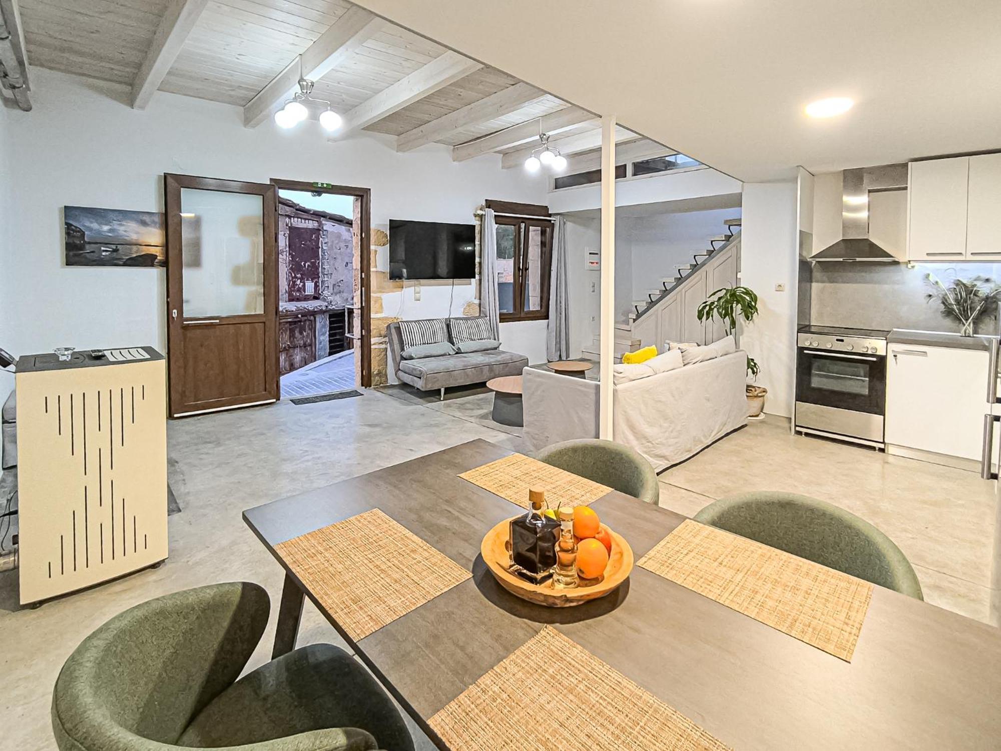 Charming Old Tannery House With Spacious Veranda And Stunning Sea View! Chania  Bagian luar foto