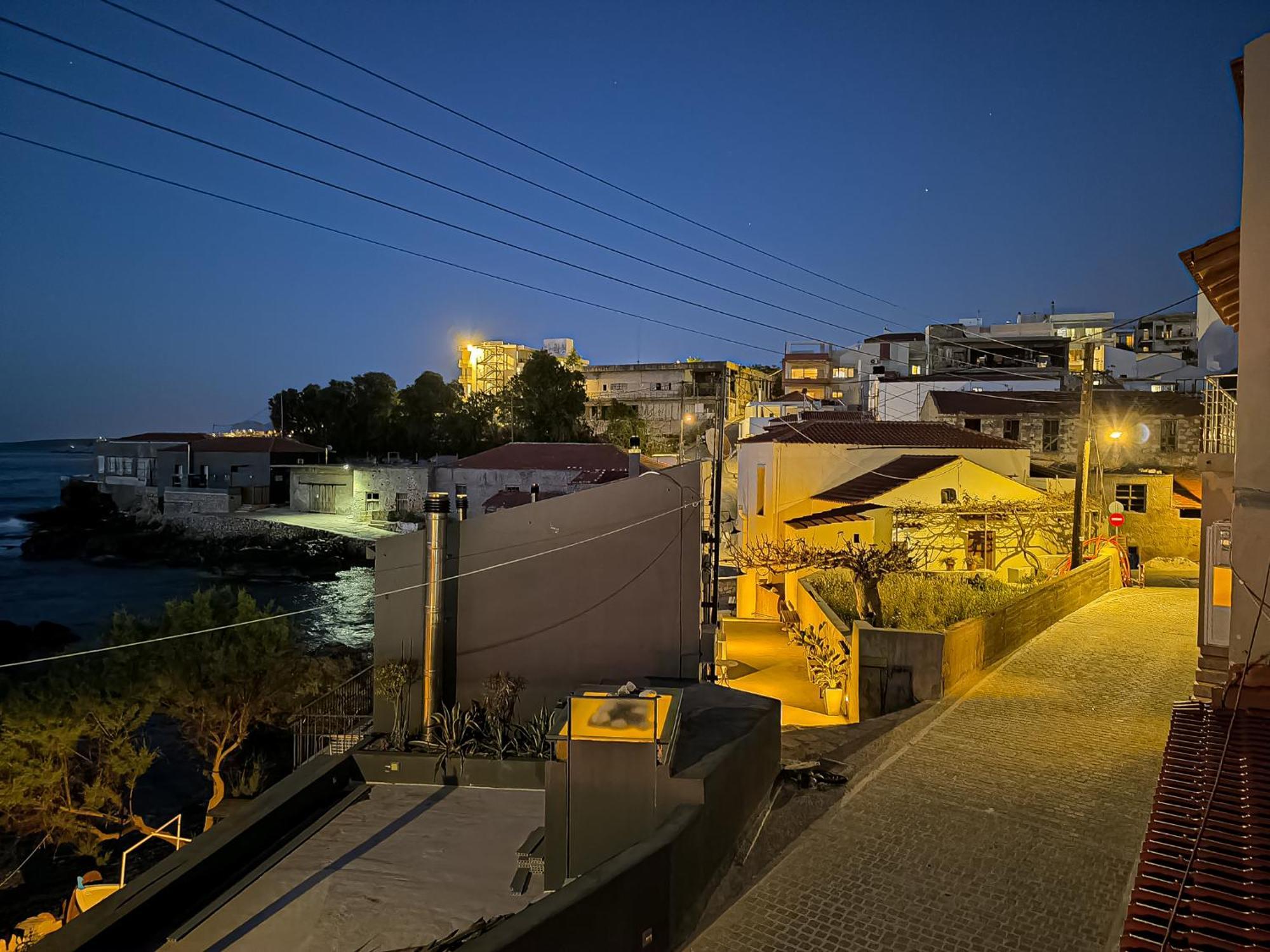 Charming Old Tannery House With Spacious Veranda And Stunning Sea View! Chania  Bagian luar foto